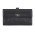 Chanel Camelia Long Wallet, front view